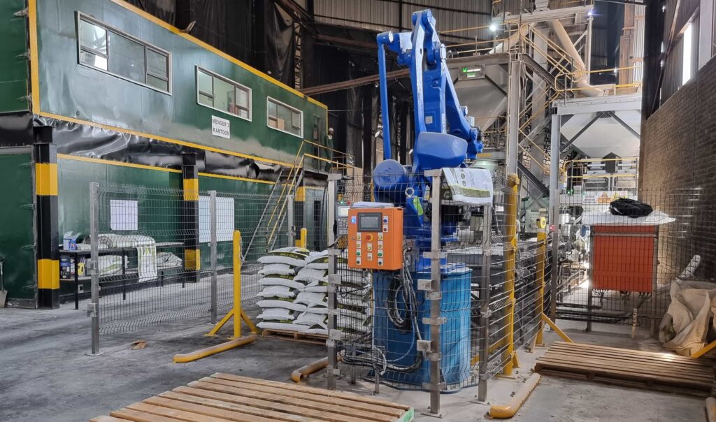 Packaging line installation sample projects for industrial clients.