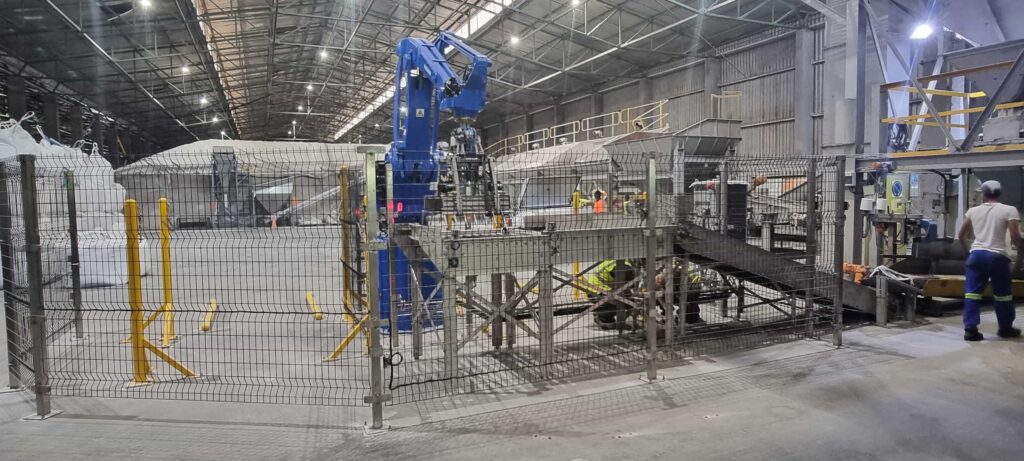 Packaging line installation sample projects for industrial clients.