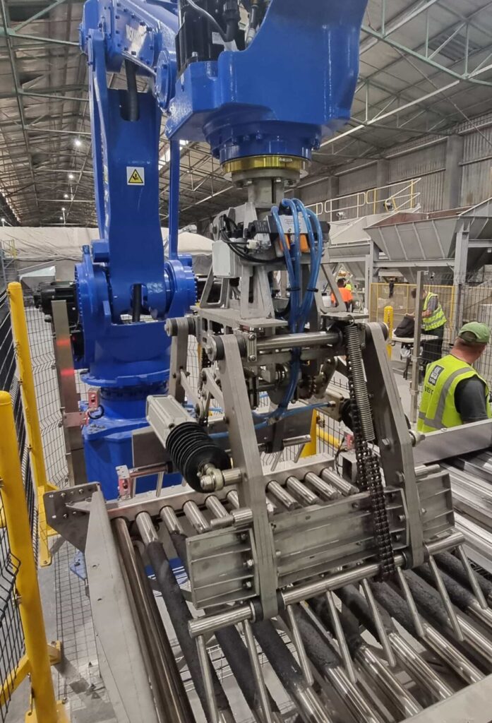 Packaging line installation sample projects for industrial clients.