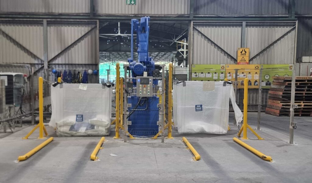 Packaging line installation sample projects for industrial clients.