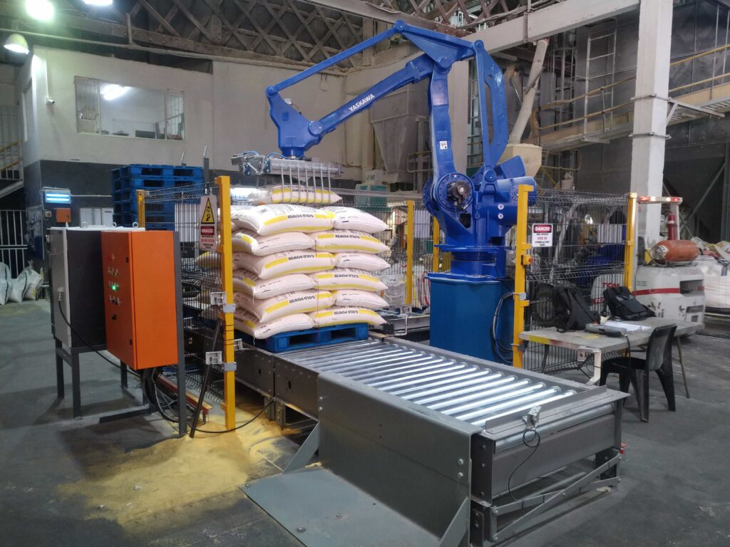 Sample projects featuring robotic automation installation and commissioning.