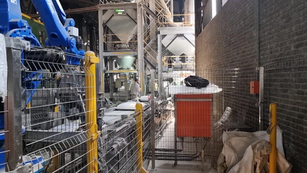 Packaging line installation sample projects for industrial clients.